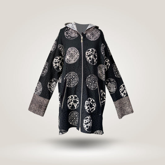 Black Pranika Jacket by NES