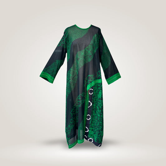 Green Motif Dress by NES