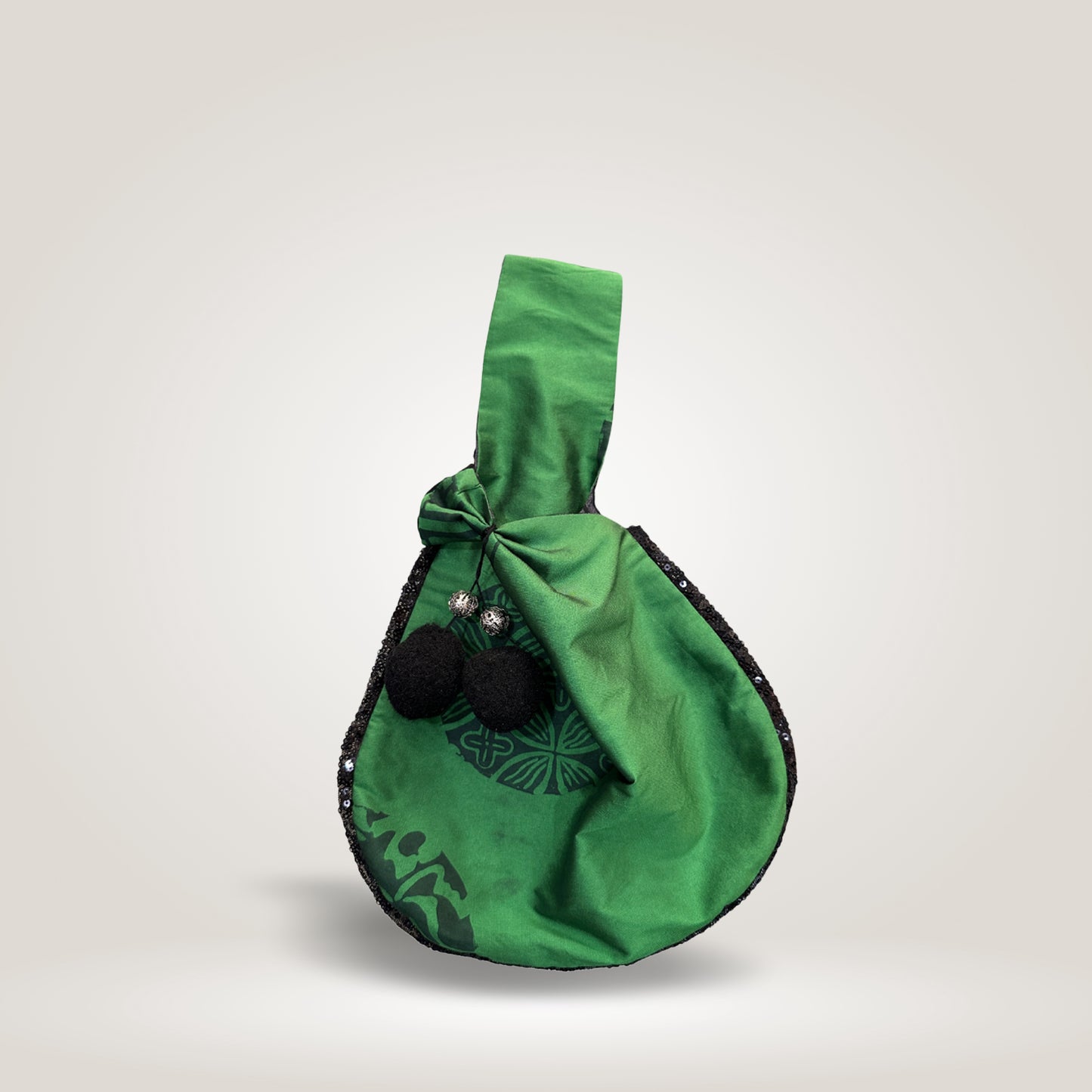 Green Asimetric Bag by NES